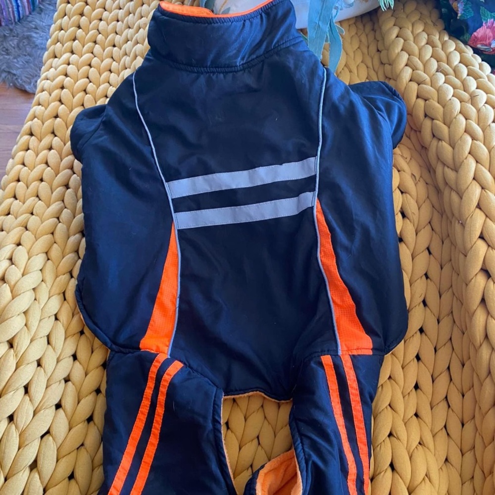 Black and Orange Dog Jacket